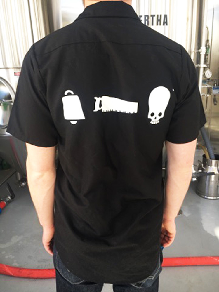 custom brewery work shirts